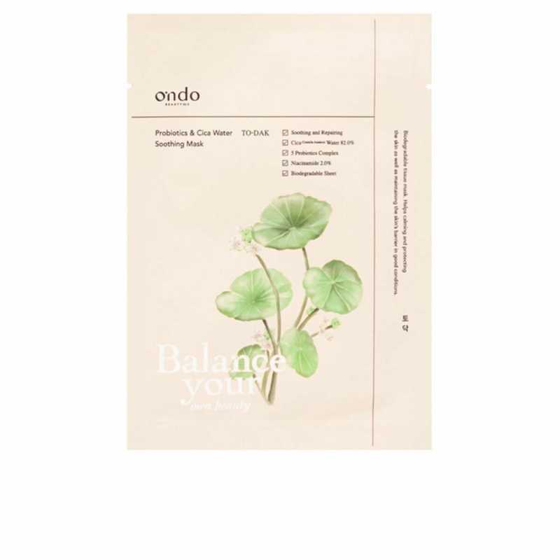 Soothing Mask Ondo Beauty 36.5 Probiotics & Cica Water Regenerating (25 ml)