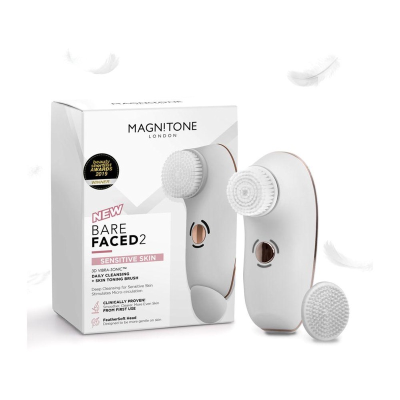 Barefaced 2 3D Vibra-Sonic Cleansing And Toning Brush – Sensitive
