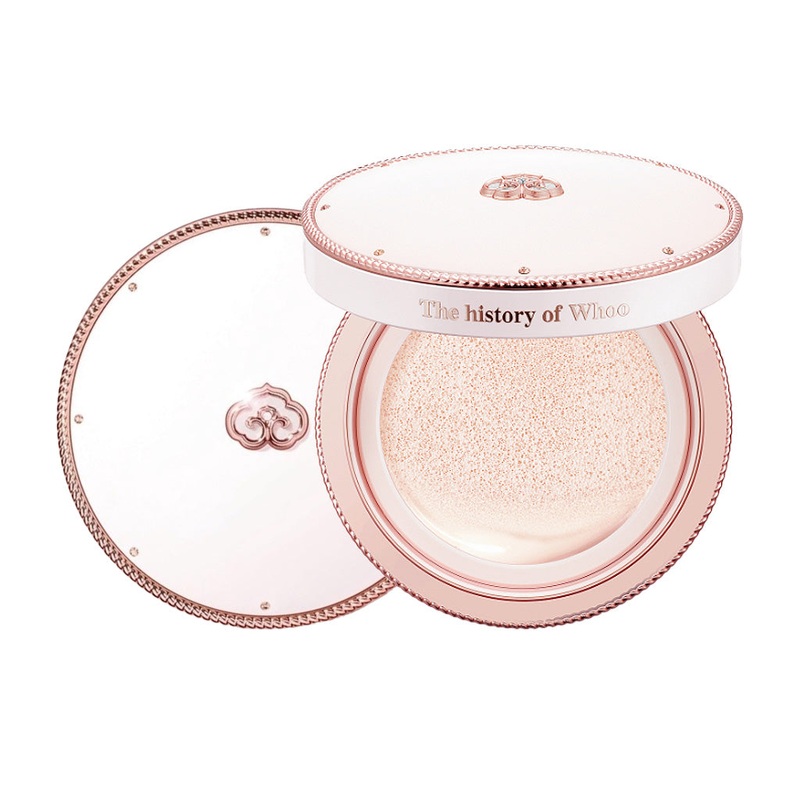 THE WHOO Gongjinhyang Seol Radiant White Tone Up Sun Cushion SPF50+ PA+++ 13g*2ea (Original+Refill) Original+Refill