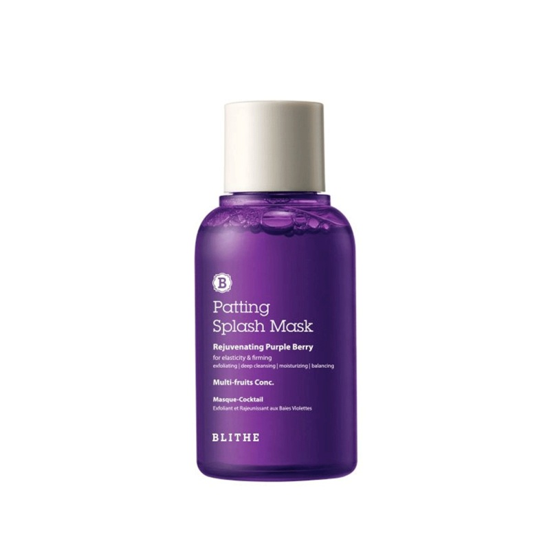 BLITHE Patting Splash Mask Rejuvenating Purple Berry 70ml 70ml