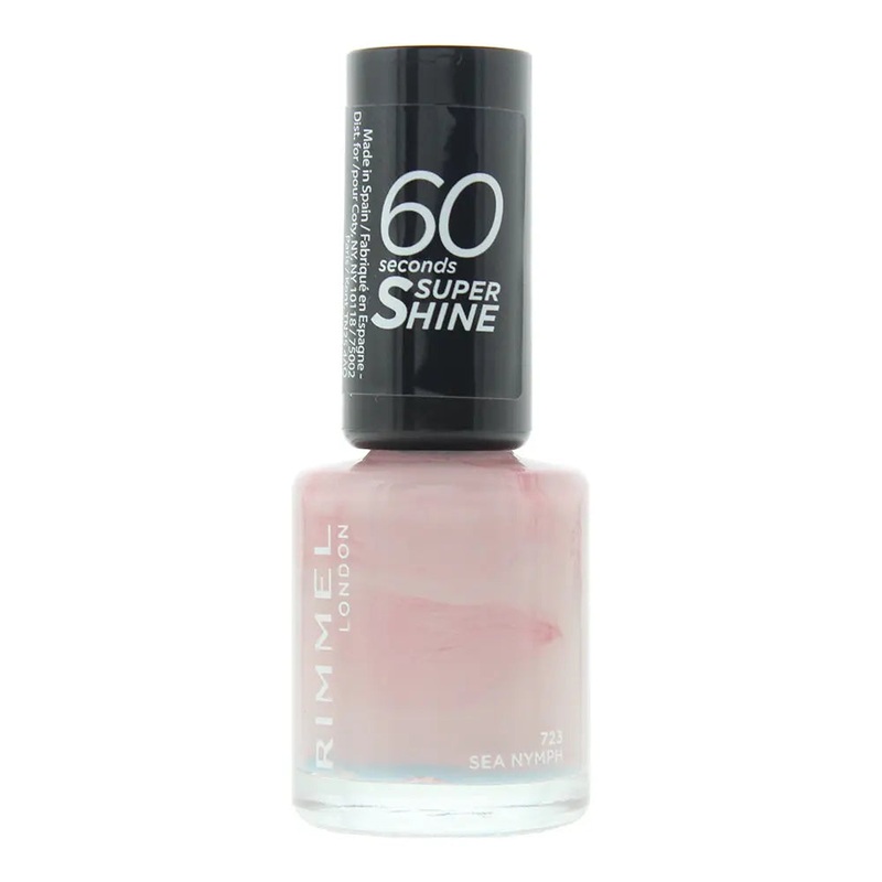 Rimmel 60 Seconds Super Shine Nail Polish 8ml – 723 Sea Nymph