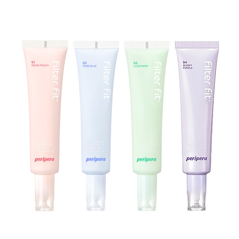 [Deal] peripera Filter Fit Milk To Tone Up SPF30 PA++ 35ml #01 Snow Peach