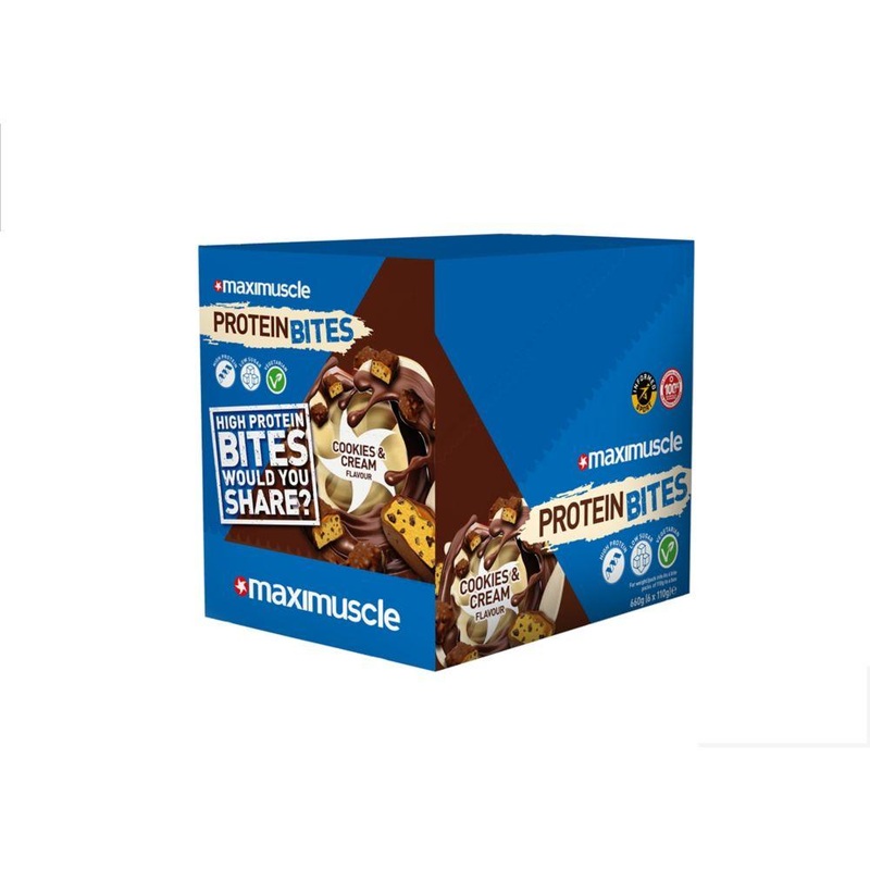 Protein Bites Cookies & Cream – 6 X 110G