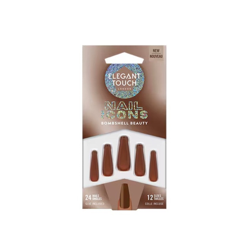 Elegant Touch False Nails Nail Icons Bombshell Beauty