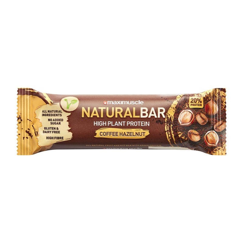 Natural Protein Bar Coffee & Hazelnut – 40G