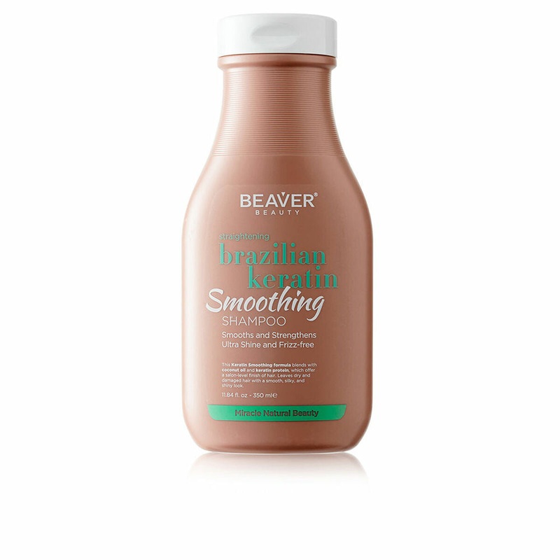 Straightening Shampoo Beaver BRAZILIAN KERATIN 350 ml
