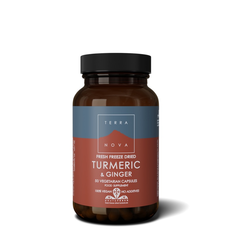 Turmeric & Ginger Organic 50 capsules
