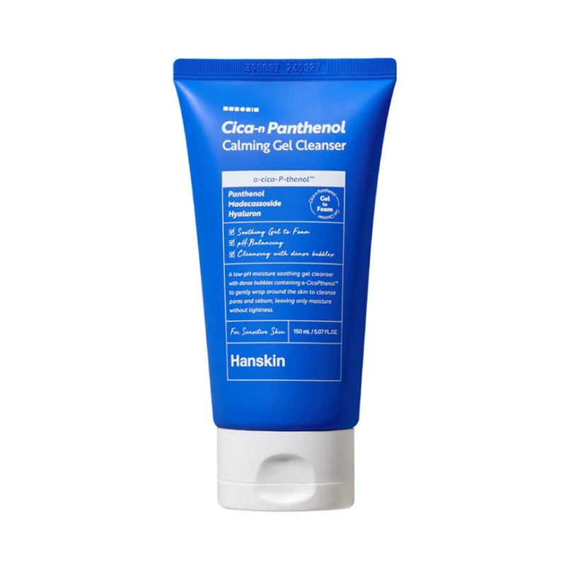 Hanskin Cica Panthenol Calming Gel Cleanser 150ml