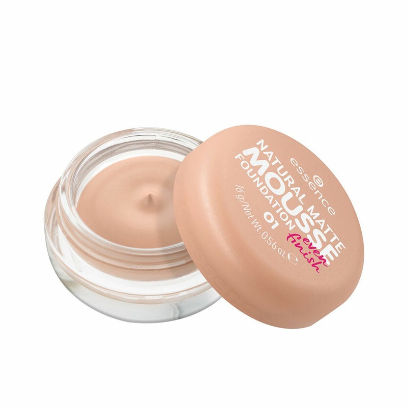Mousse Make-up Foundation Essence NATURAL MATTE N 01 16 g