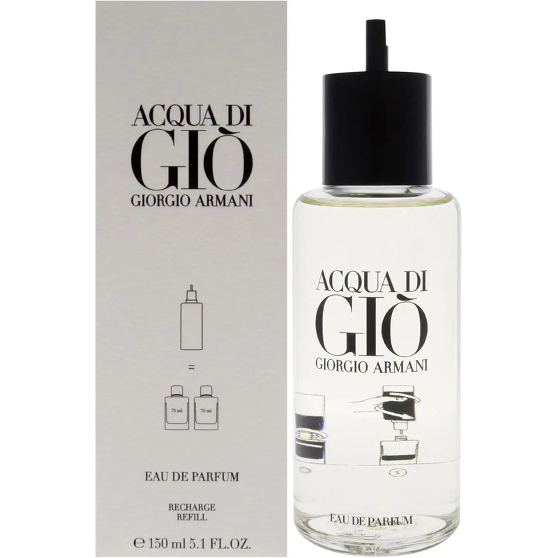 ARMANI ACQUA DI GIO POUR HOMME PROFONDO EDP REFILL 150ML