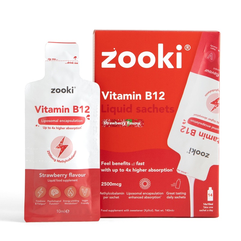 Vitamin B12 Strawberry 14 Sachets