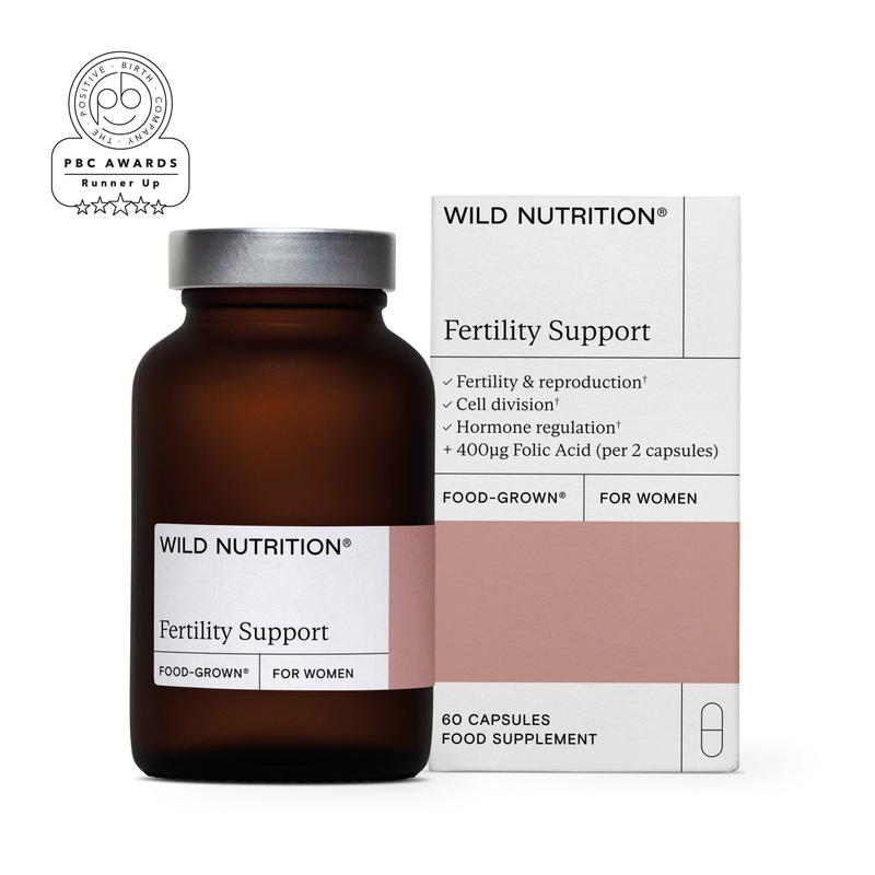 Food-Grown Fertility Support for Women 60 Capsules