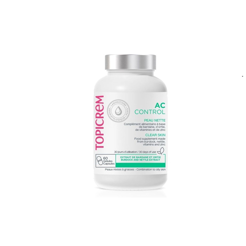 Facial Treatment Topicrem AC Control 60 Capsules