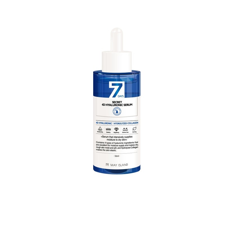 MAY ISLAND 7 Days Secret 4D Hyaluronic Serum 50ml
