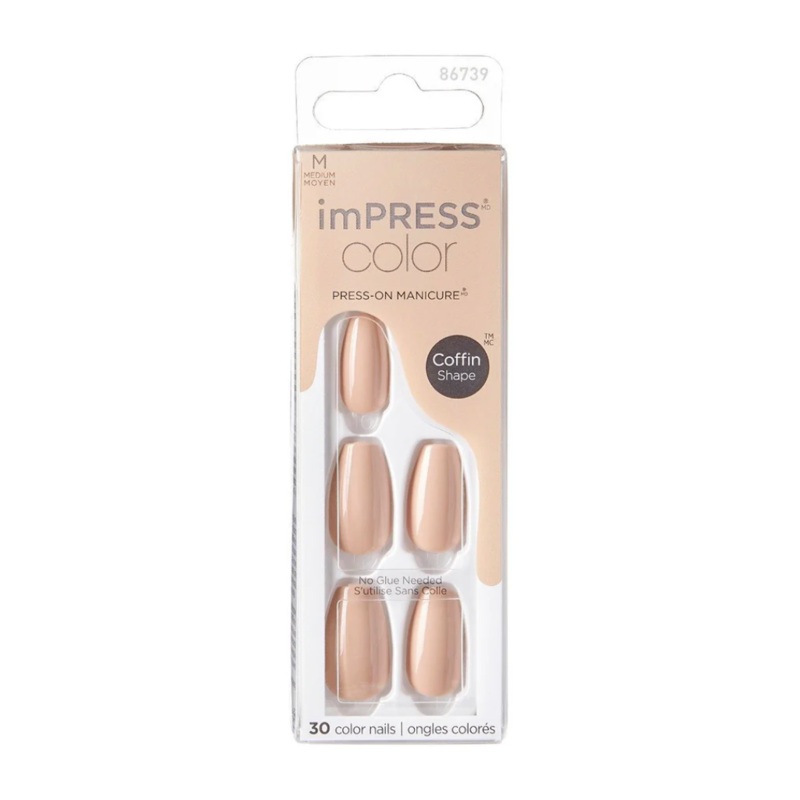 Kiss Impress Color Latte Coffin 86739