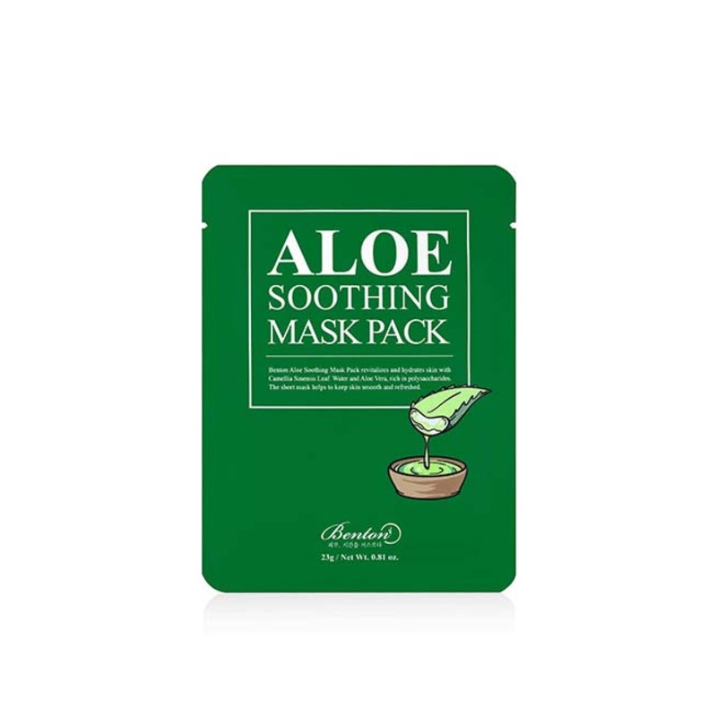 BENTON Aloe Soothing Mask Pack (Single) 1 sheet 1 sheet
