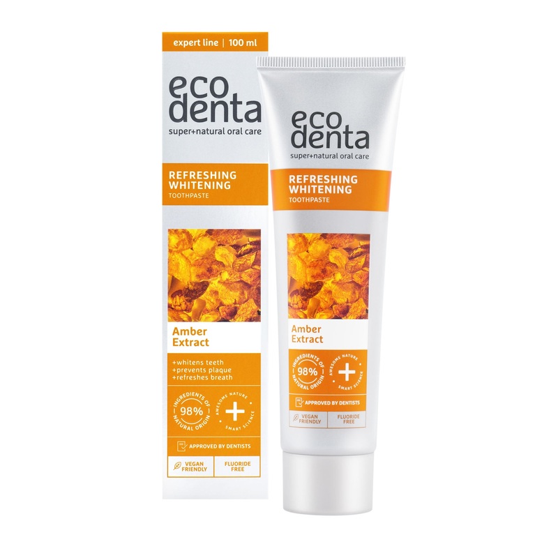 Refreshing Whitening Toothpaste With Amber Extract  100ml