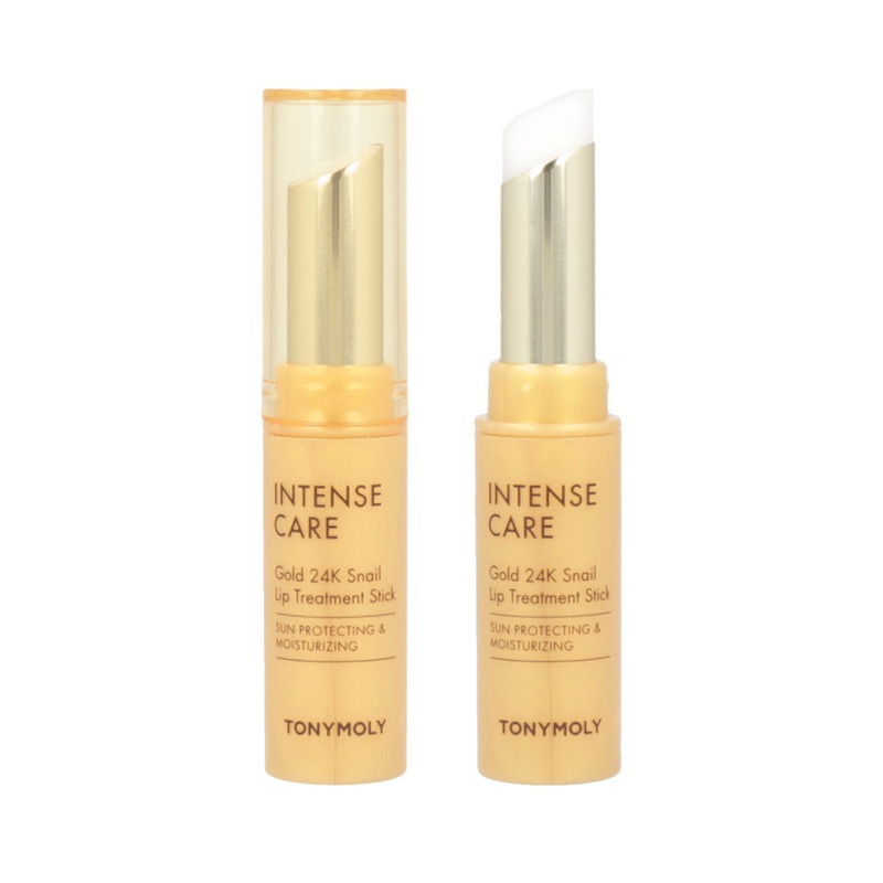 TONYMOLY Intense Care Gold 24K Snail Lip Treatment Stick SPF15 (3.5g)