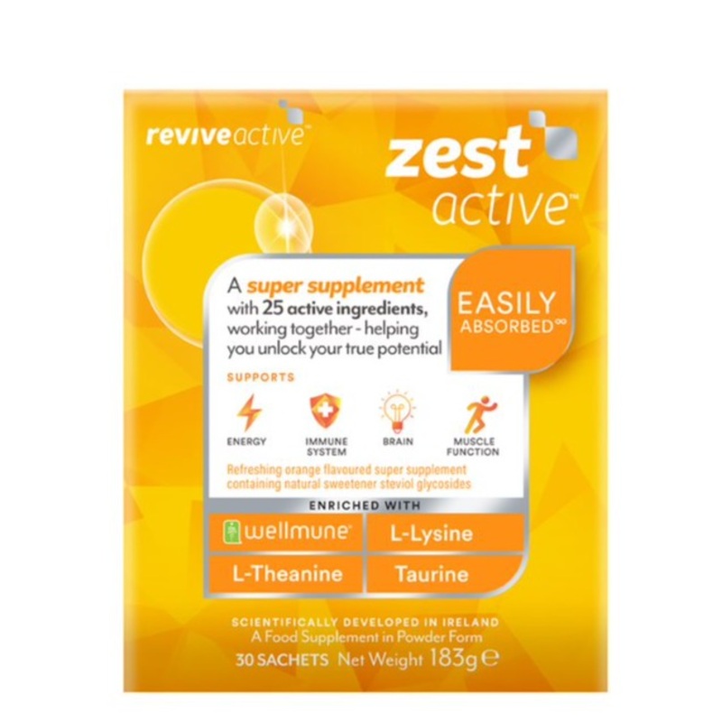 Zest Active 7 sachets