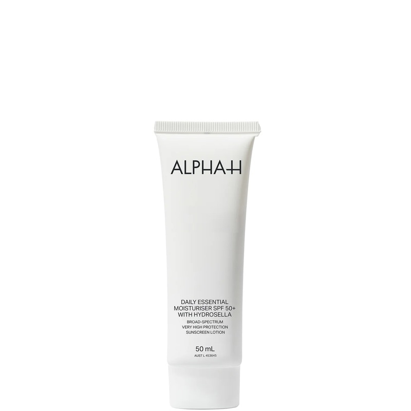 Alpha-H Daily Essential Moisturiser SPF 50+ with Hydrosella, 50ml