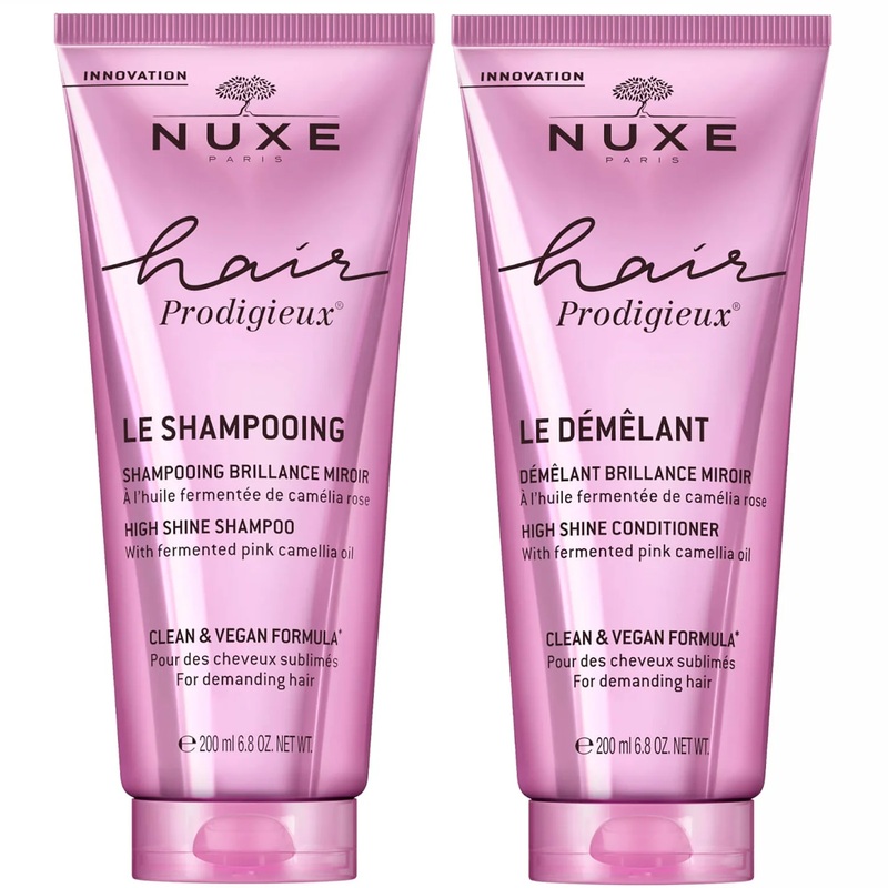 NUXE Hair Prodigieux High Shine Shampoo and Conditioner Duo