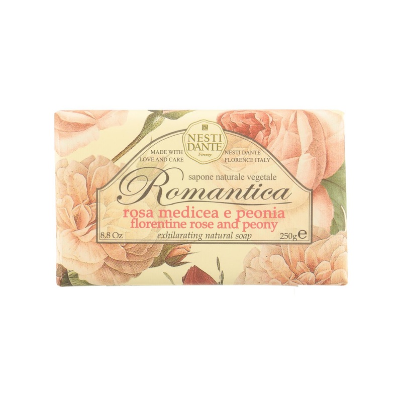 Romantica Florentine Rose & Peony Soap 250g