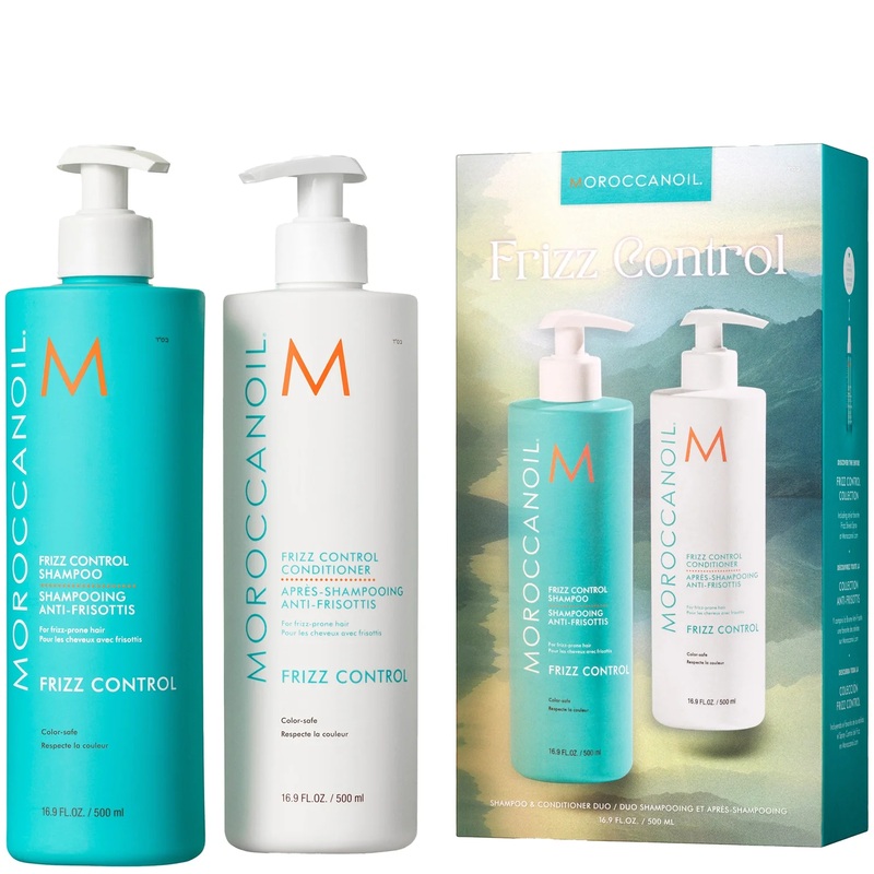 Moroccanoil Frizz Control Shampoo and Conditioner 500ml Duo (Worth 86)