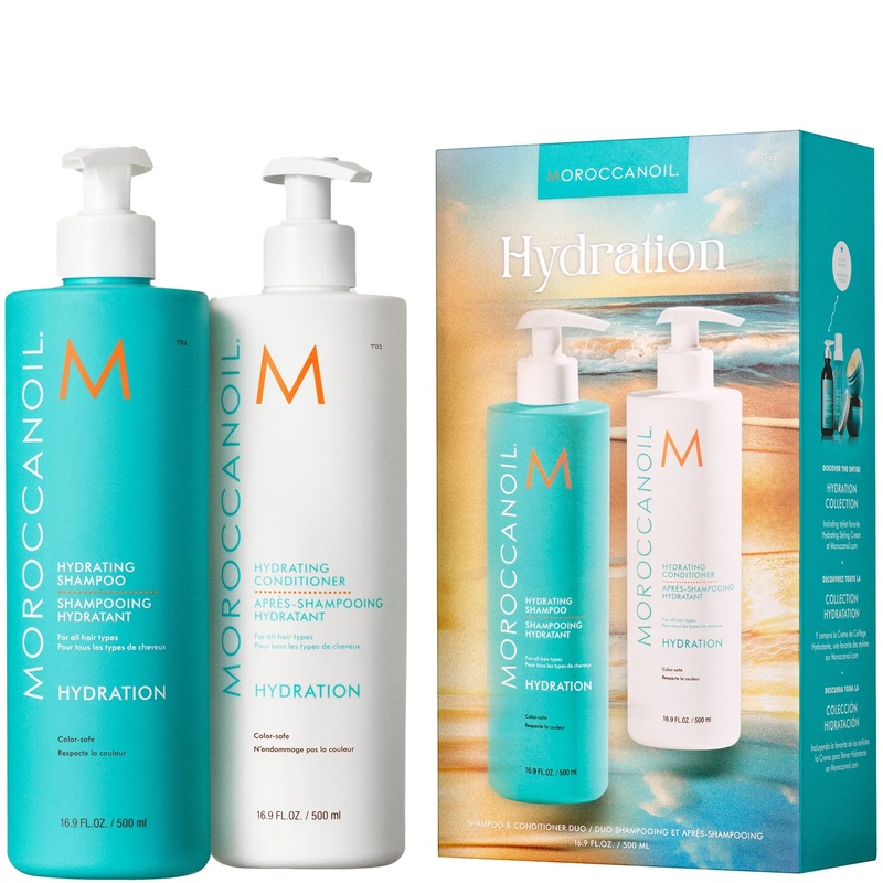 Moroccanoil Hydrating Shampoo and Conditioner 500ml Duo (Worth 82)