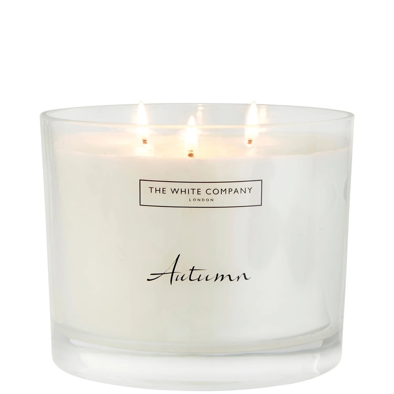 The White Company Autumn Large Candle 770g