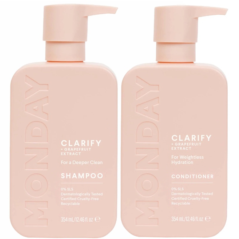 MONDAY Haircare Clarify Shampoo and Conditioner Duo 354ml