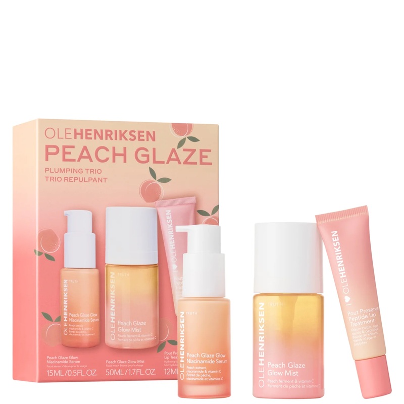Ole Henriksen Peach Glaze Plumping Trio (Worth 49)