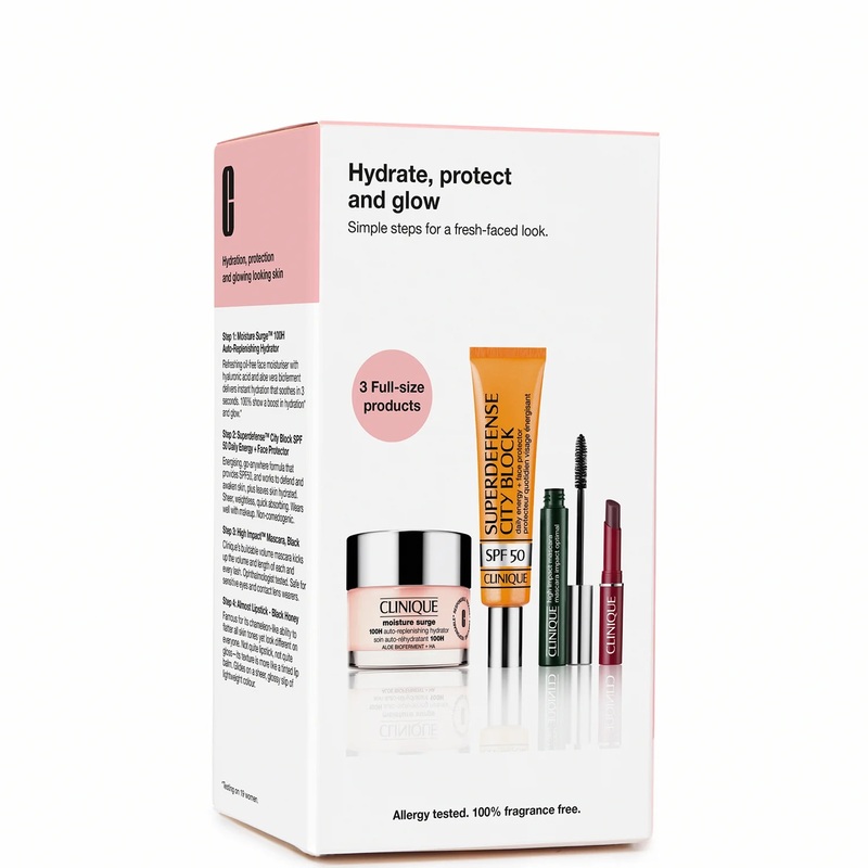 Clinique Hydrate, Protect and Glow Beauty Set (Worth 113)