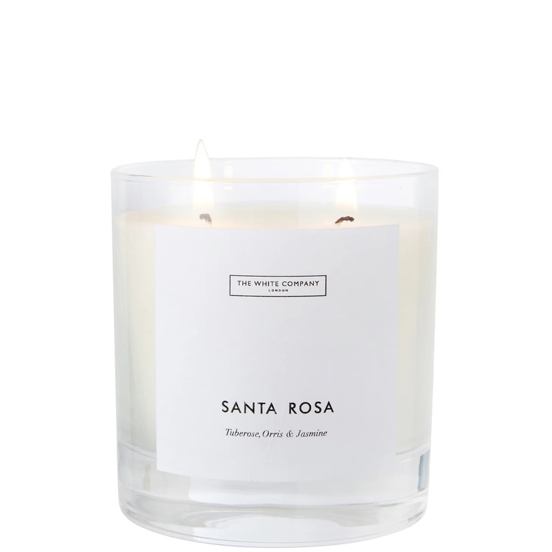 The White Company Santa Rosa Candle 280g