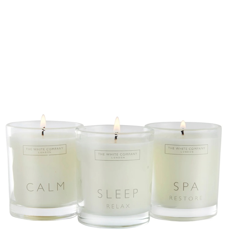 The White Company Spa Votive Trio Set