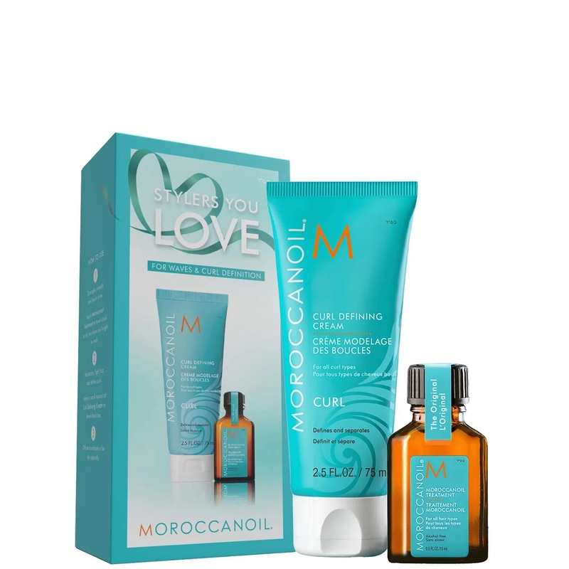 Moroccanoil Curl Defining Cream 75ml with a Free Moroccanoil Treatment 15ml (Worth 18.70)