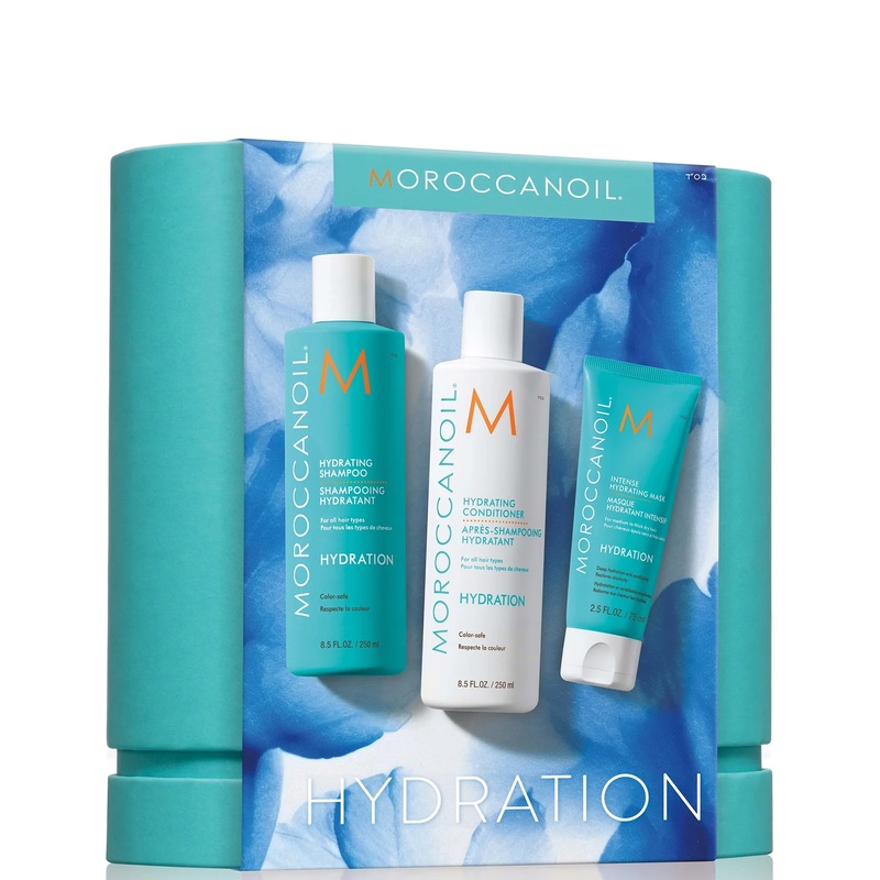 Moroccanoil Hydrating Shampoo and Conditioner Set with Free Intense Hydrating Mask 75ml (Worth 52)