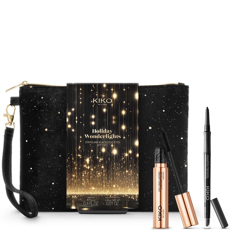 KIKO Milano Stayglam Black Duo Eyes Gift Set (Worth 24.48)