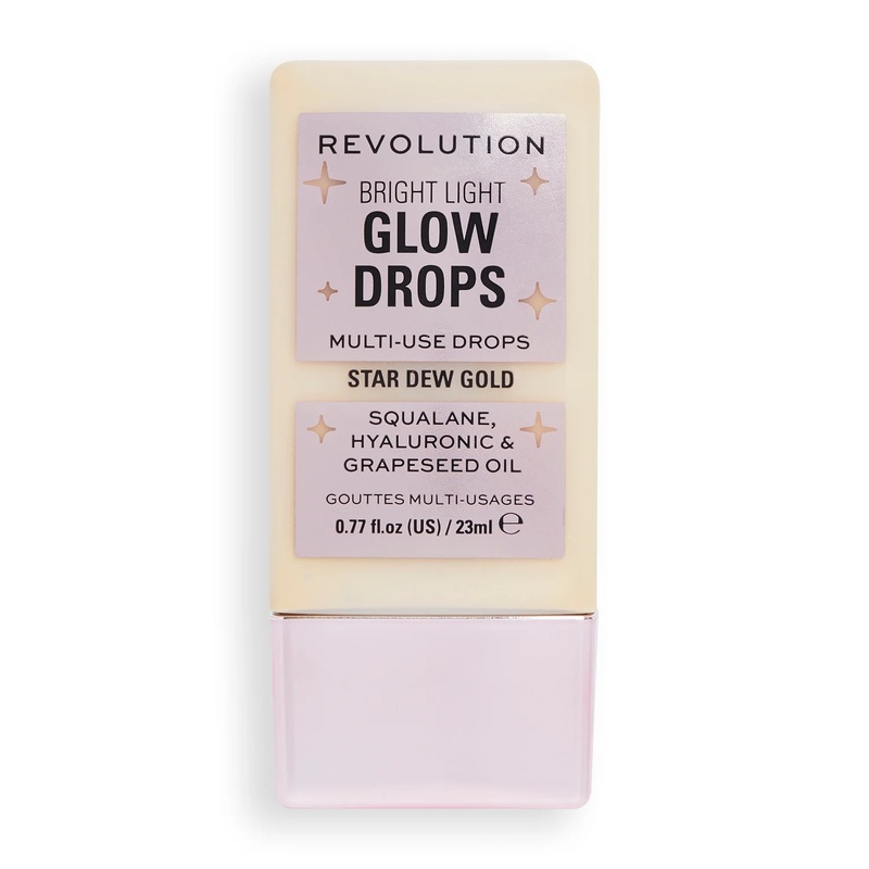 Makeup Revolution Bright Light Glow Drops – Golden Star Dew