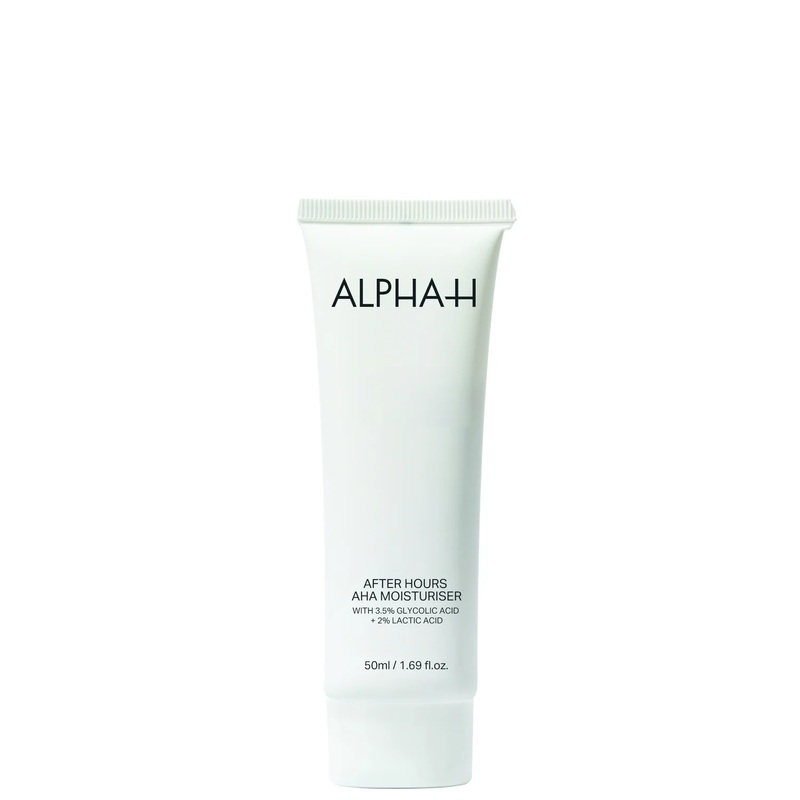 Alpha-H After Hours AHA Moisturiser with 3.5% Glycolic Acid + 2.5% Lactic Acid 50ml
