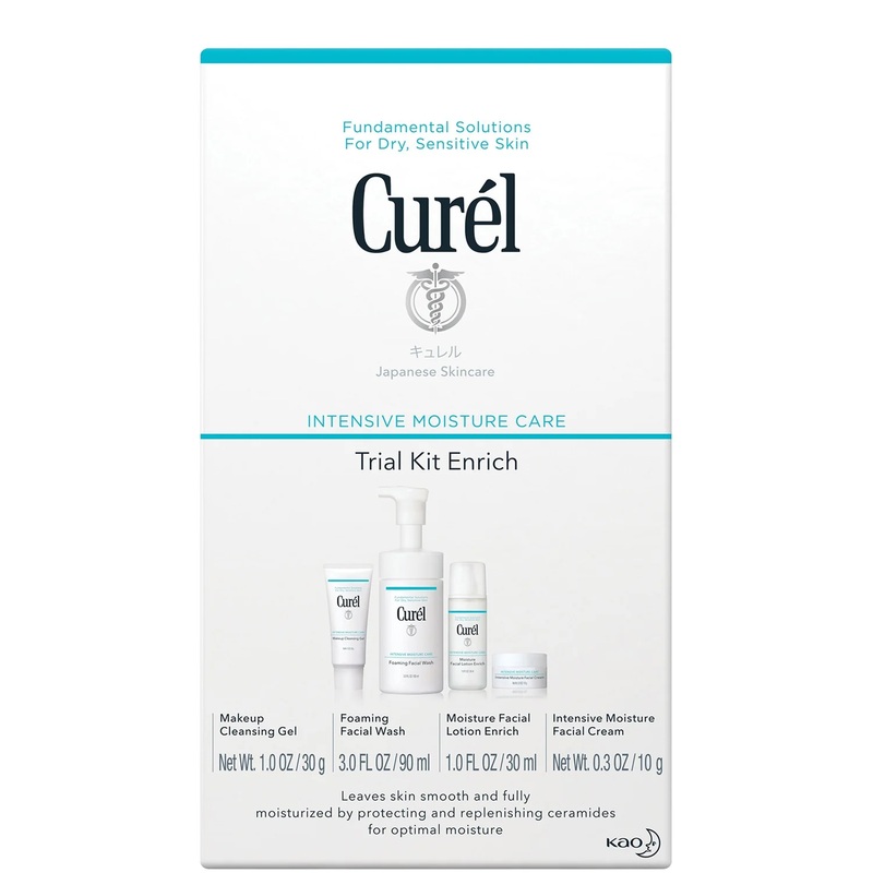 Curl Enrich 2 Week Trial and Travel Kit for Dry, Sensitive Skin