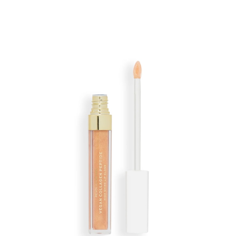 Revolution Pro Vegan Collagen Peptide High Shine Lip Gloss 4ml (Various Shades)