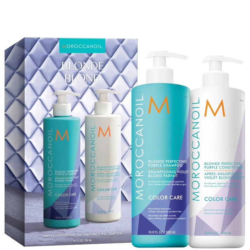 Moroccanoil Blonde Shampoo and Conditioner Duo 2 x 500ml (Worth 104.25)